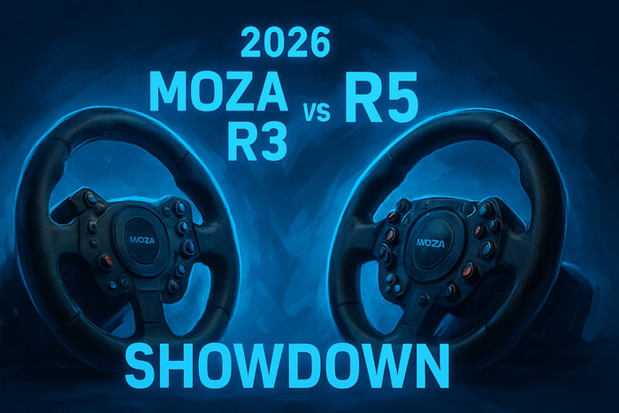 MOZA R3 vs R5: Showdown Of Sim Racing Wheels