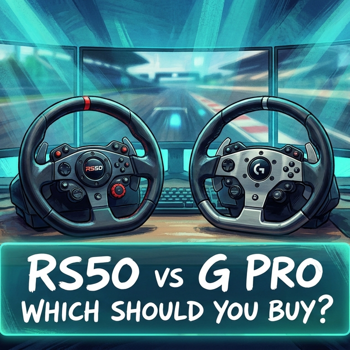 Logitech RS50 vs G PRO which direct drive wheel to buy Australia 2026