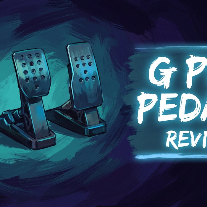 Logitech G PRO Pedals review hero - load cell pedals PS5 Xbox PC Australia 2026