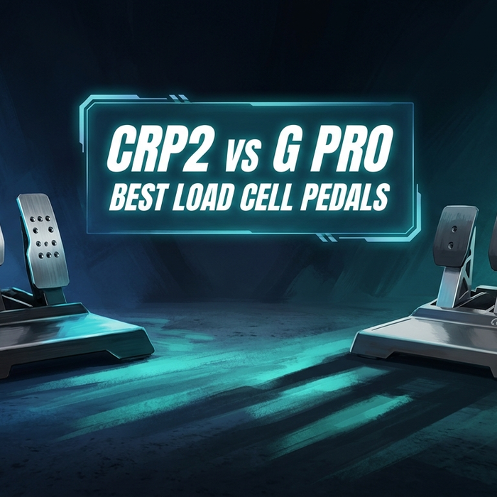 Best load cell pedals Australia - MOZA CRP2 vs Logitech G PRO comparison 2026