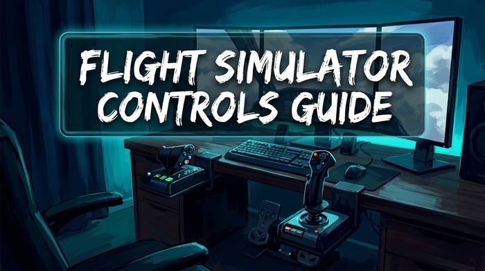 Flight simulator controls for PC buying guide Australia 2026 - HOTAS yoke rudder pedals