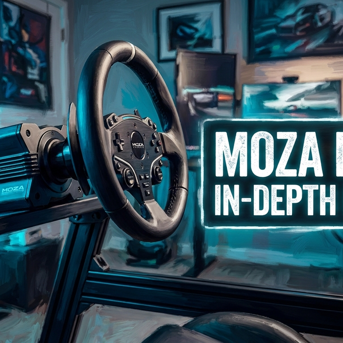 MOZA R9 V3 in-depth review hero - direct drive wheelbase sim racing Australia 2026