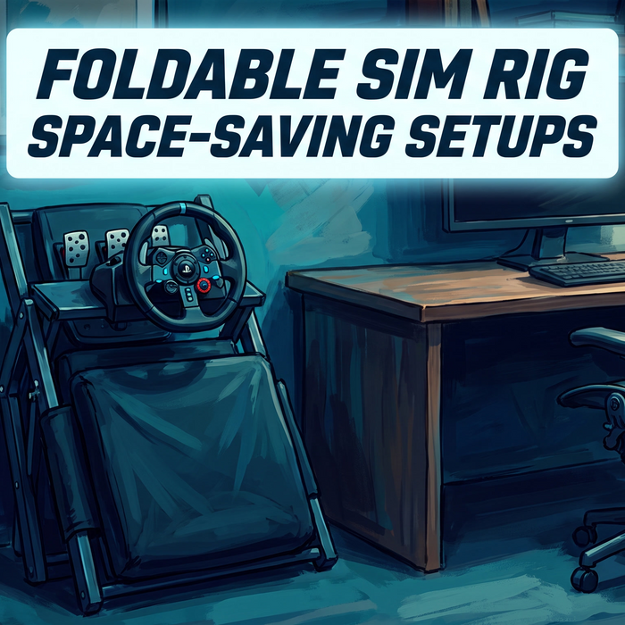Best foldable sim racing rig Australia - space-saving setups hero 2026