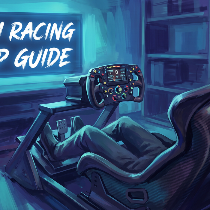 F1 sim racing setup guide hero - open wheel formula cockpit Australia 2026