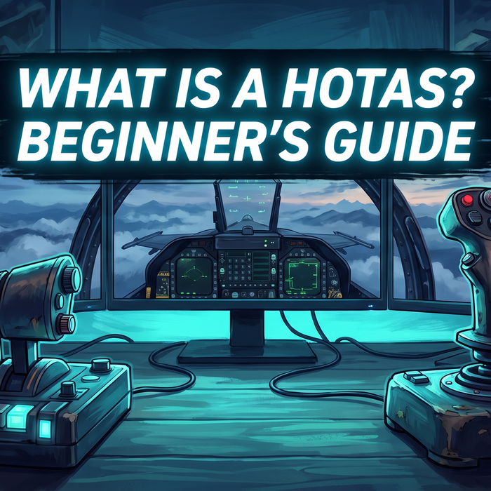 What is a HOTAS - beginner's guide to flight sim joysticks and throttles hero 2026