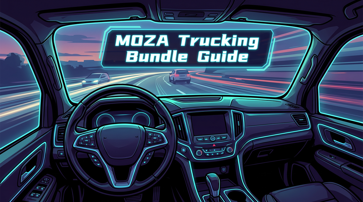 MOZA trucking bundle guide hero image