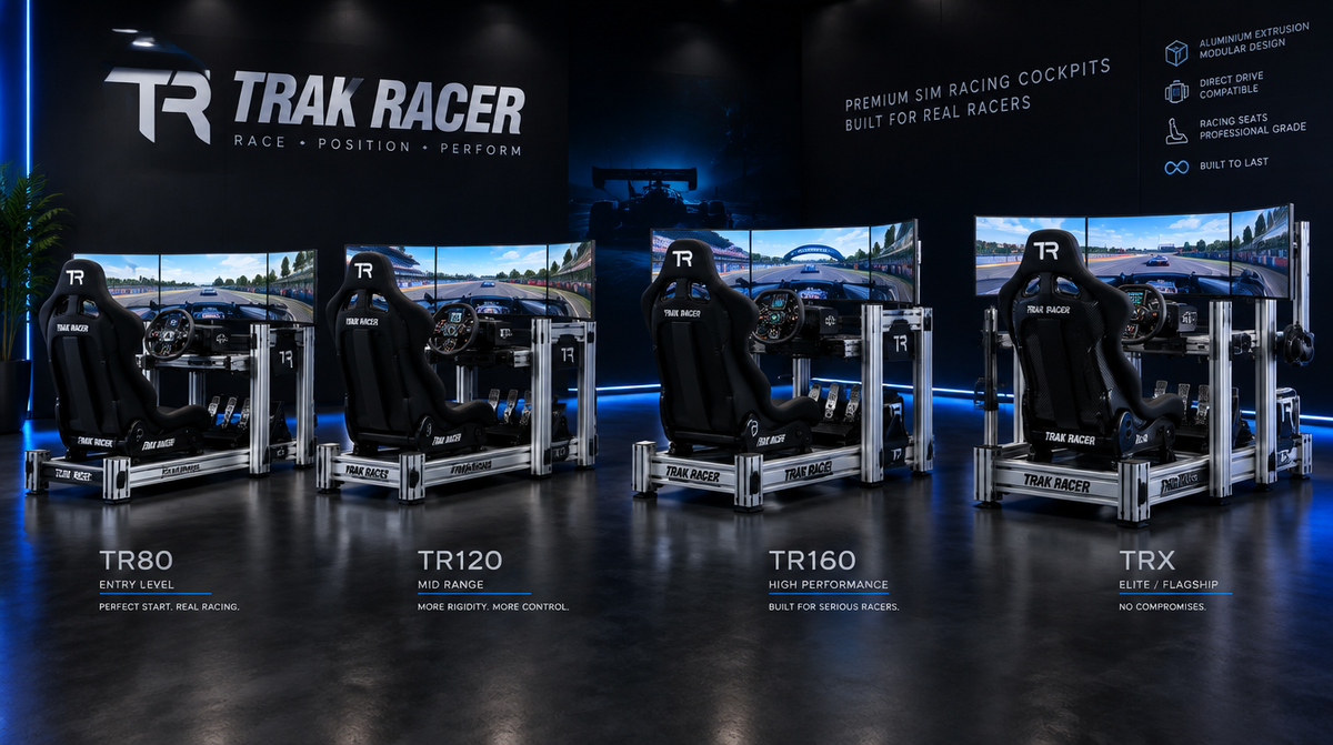 Trak Racer sim racing cockpit range - buyer's guide