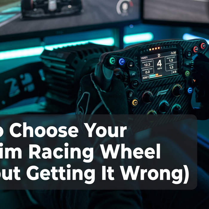 How to Choose Your First Sim Racing Wheel (Without Getting It Wrong)