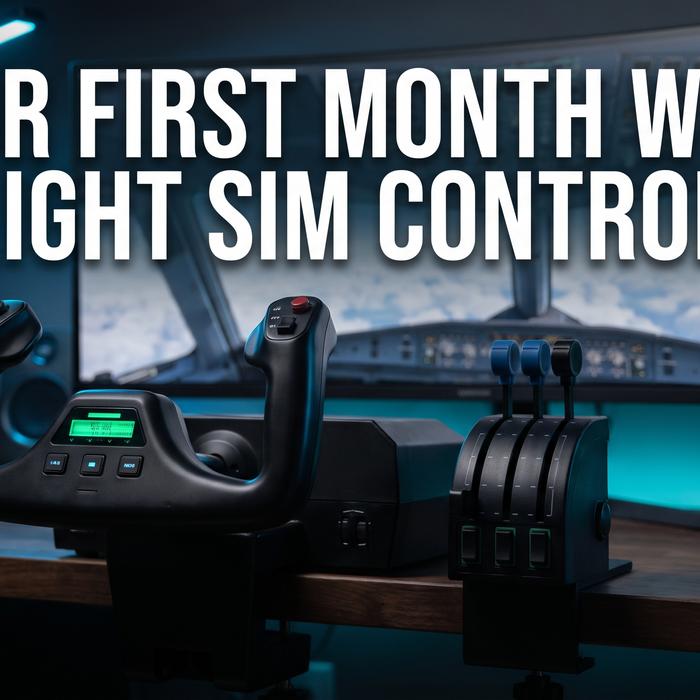 Your First Month With Flight Sim Controls