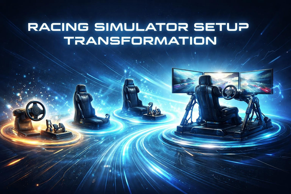 Simlator Racing Components A Complete Guide To Racing Simulator Accessories — Gamer Gear Direct