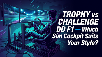 Playseat Trophy vs Challenge DD F1 Edition sim racing cockpit comparison