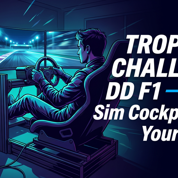 Playseat Trophy vs Challenge DD F1 Edition sim racing cockpit comparison