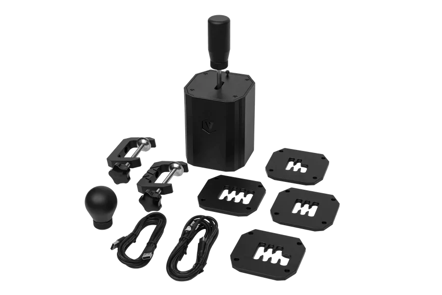 VNM Simulation Complete Control Bundle – Shifter, Handbrake V1.5 & 3-Pedal Set