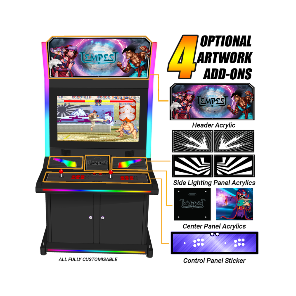 Arcooda Tempest Sit Down Arcade Machine