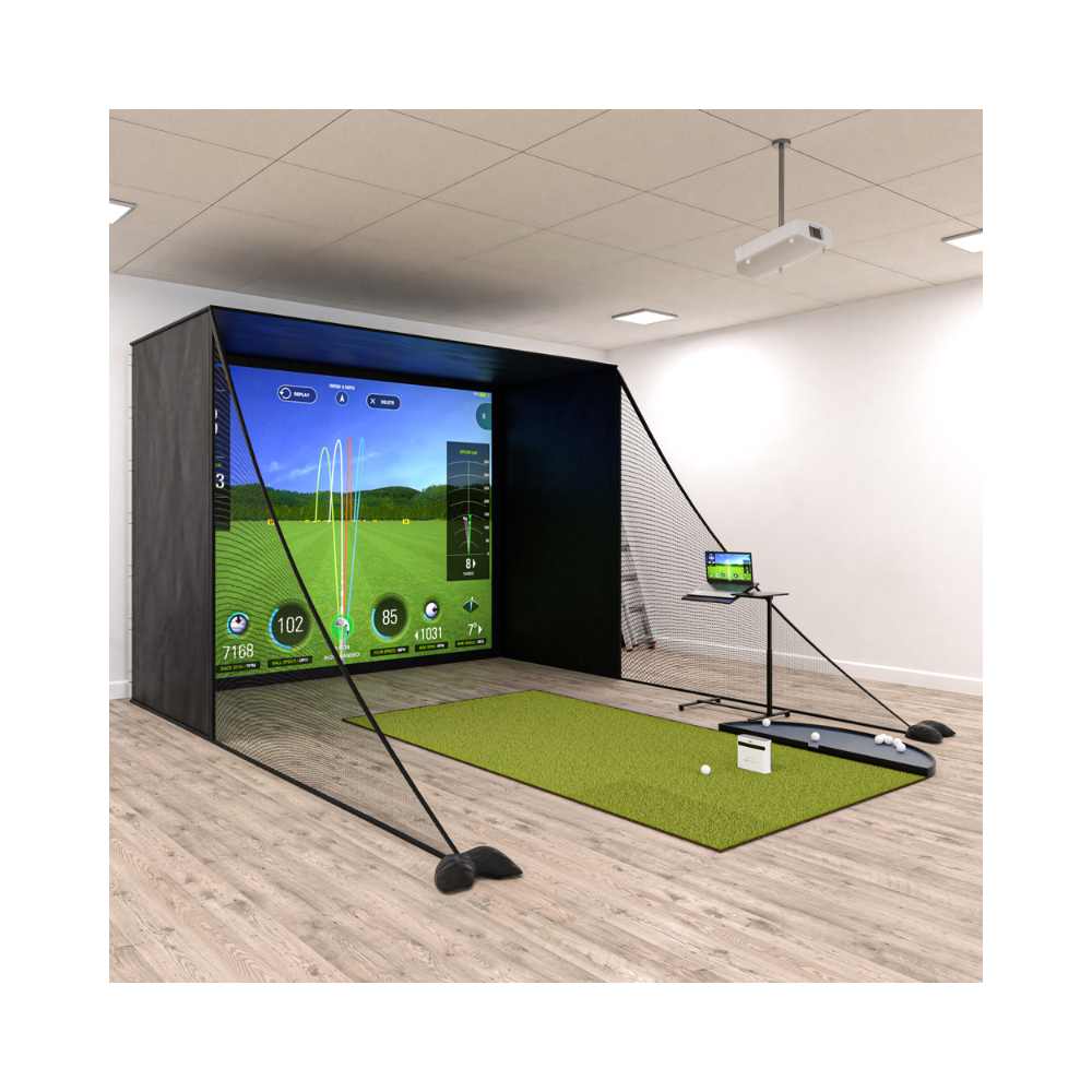 Carl's Place 12 SkyTrak+ Golf Simulator Bundle