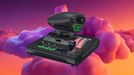 VelocityOne Dual Throttle with RGB lighting on a desk setup