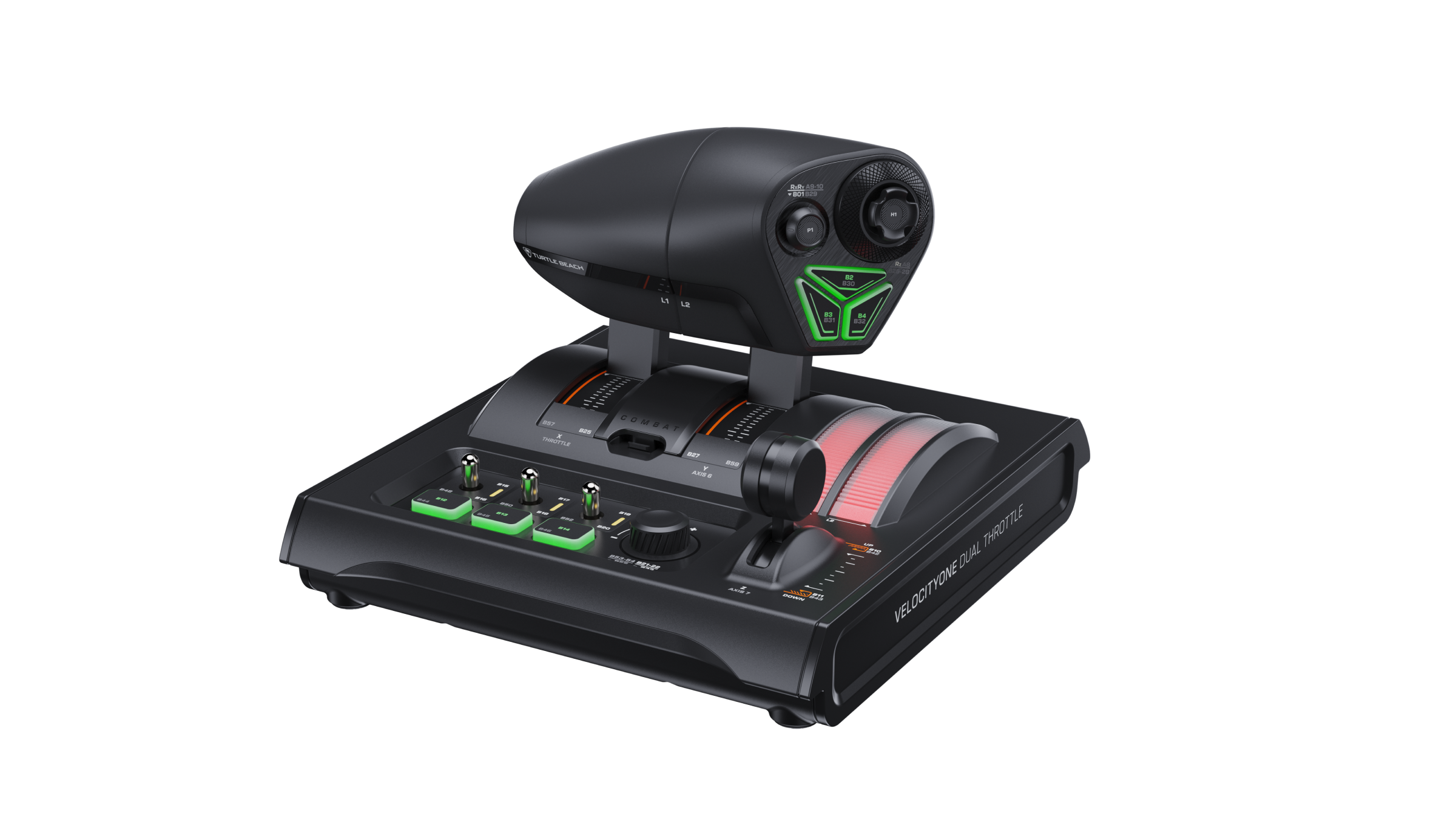 Turtle Beach VelocityOne Dual Throttle flight sim throttle