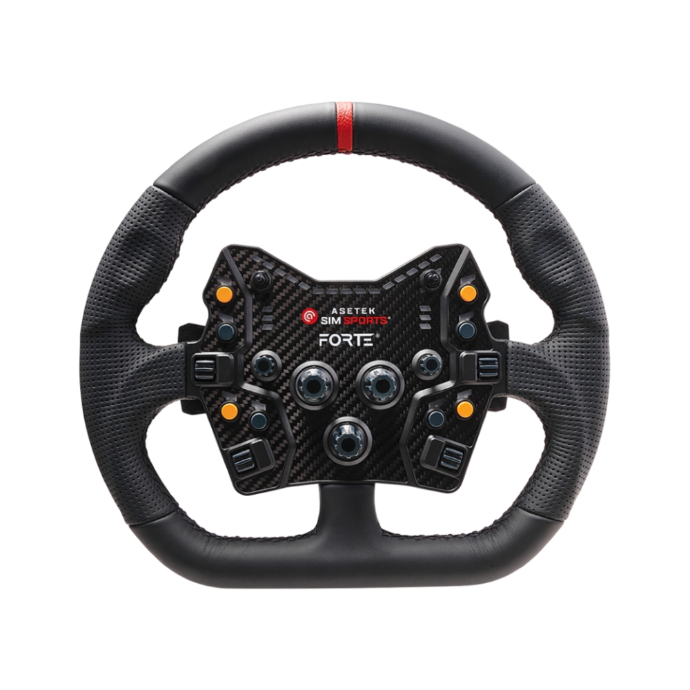 Asetek Forte D-Shaped GT Racing Wheel
