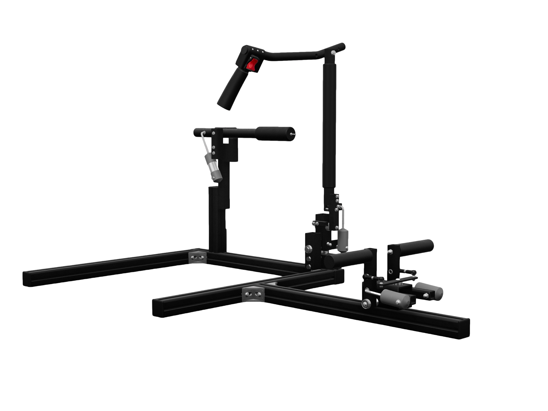 R22/44 Pro Max frame with T-bar cyclic and anti-torque pedals