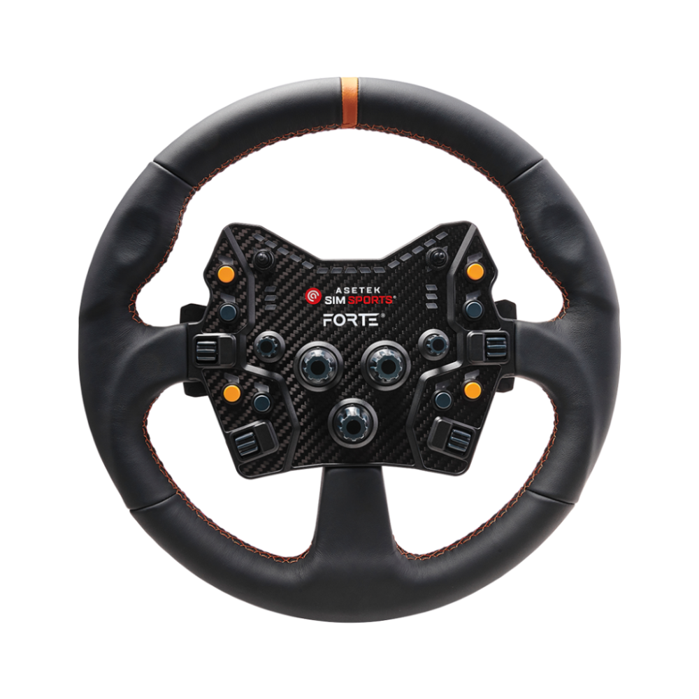 Asetek Forte Round GT Racing Wheel