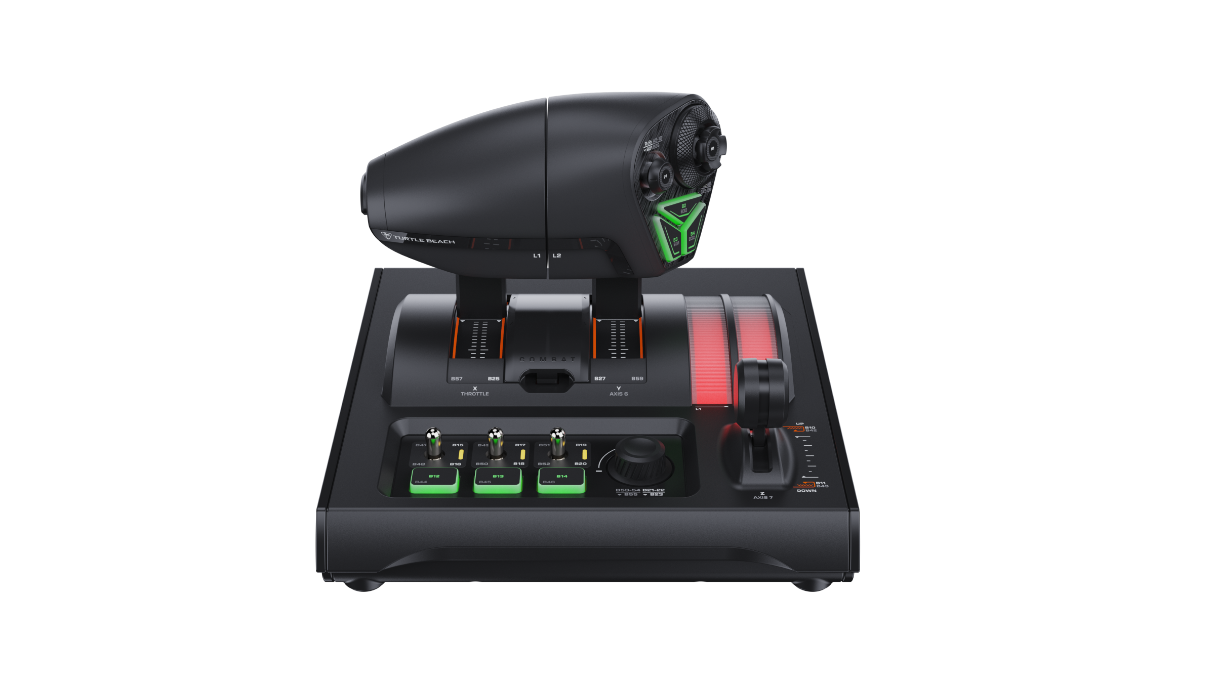 VelocityOne Dual Throttle independent levers and lever lock