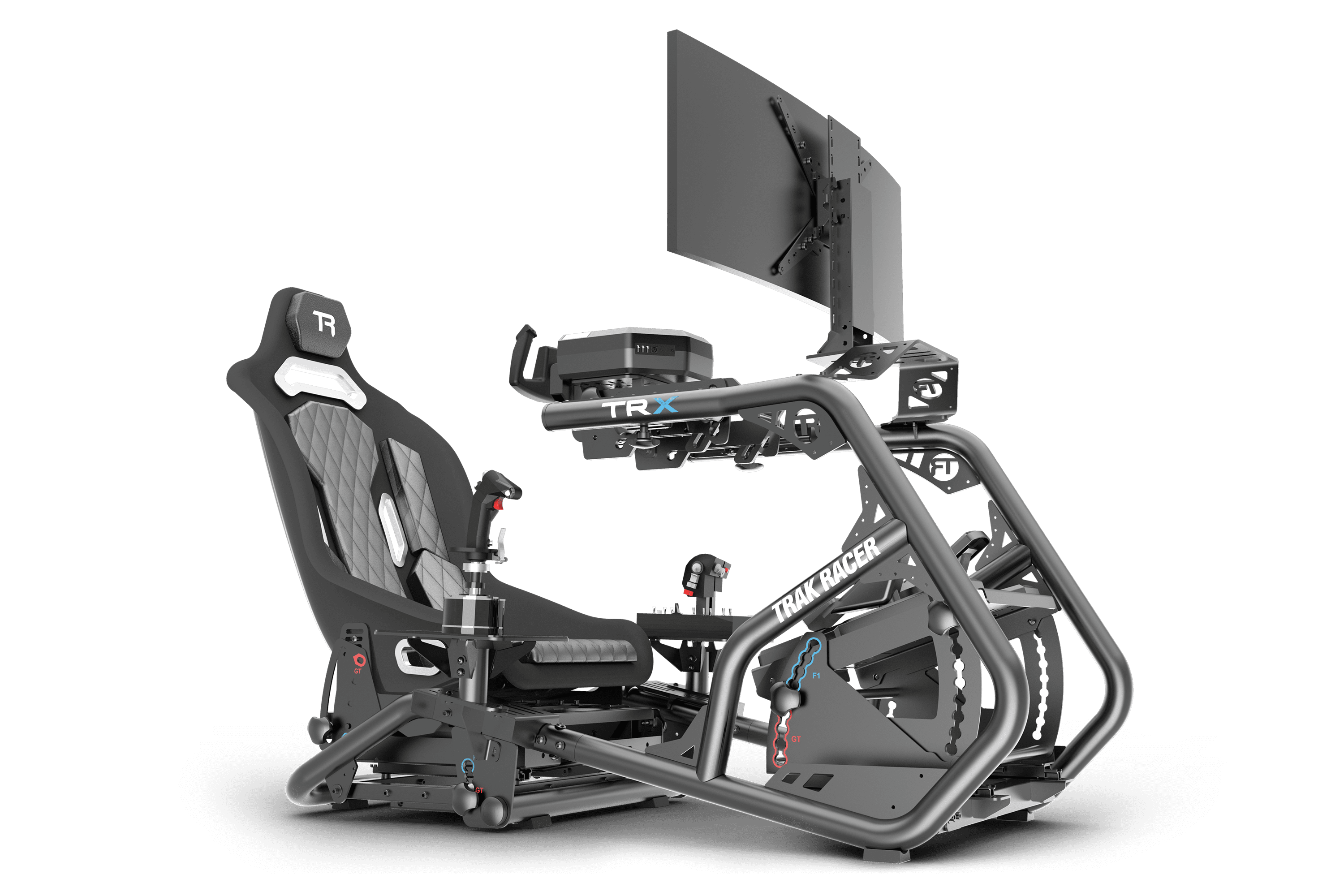 Trak Racer Left/Right HOTAS Flight Sim Mount Set for TRX