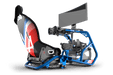 Trak Racer Universal Gear Shifter Mount for Alpine TRX (Blue), fitted to a Trak Racer cockpit 2