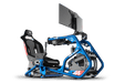 Trak Racer Universal Gear Shifter Mount for Alpine TRX (Blue), fitted to a Trak Racer cockpit 3