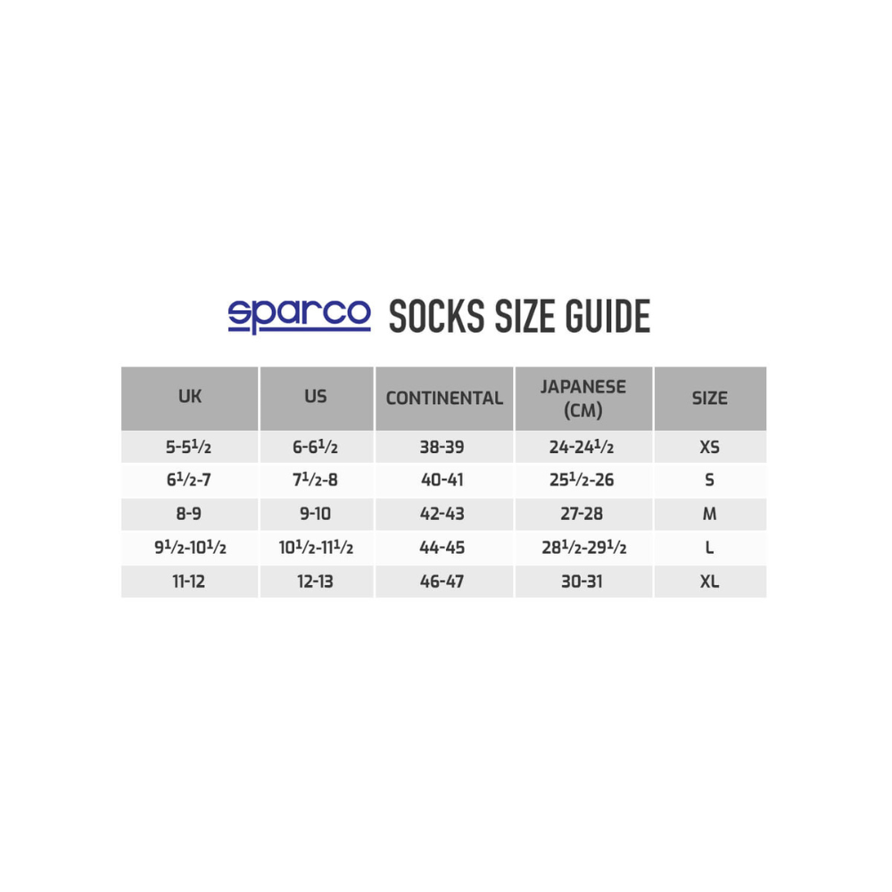 Sparco Hyperspeed Sim Racing Socks