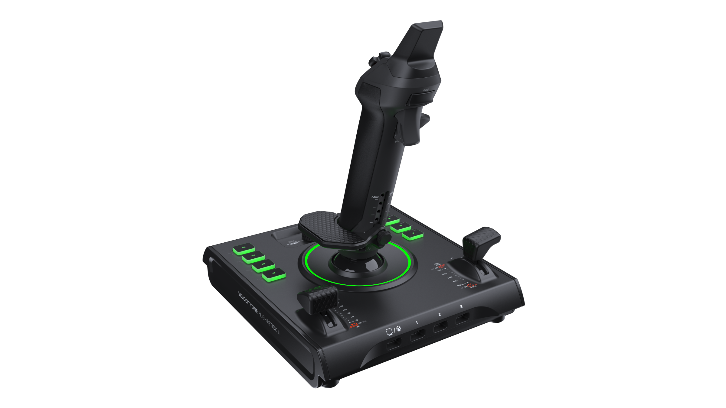VelocityOne Flightstick II Xbox base underside with mounting holes