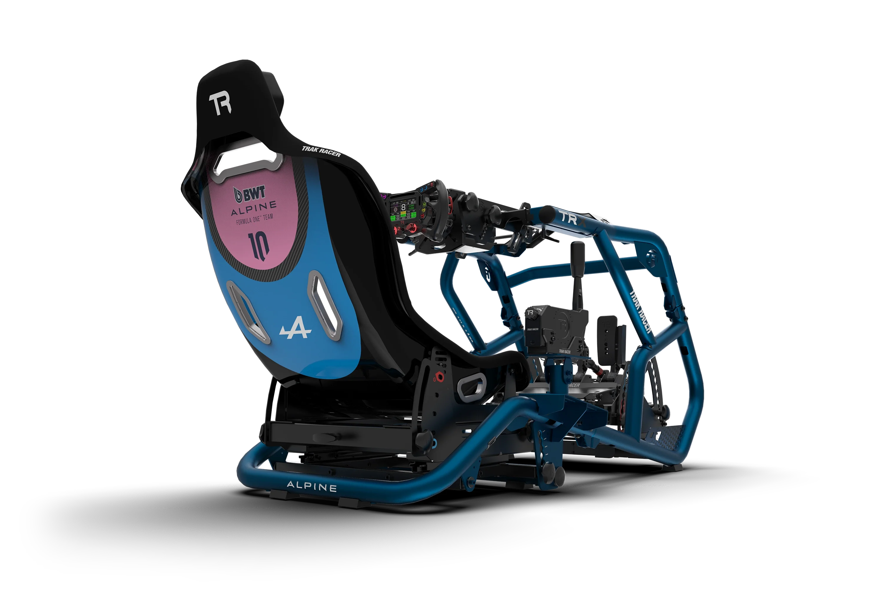 Trak Racer HSX Hybrid Formula Fibreglass Racing Seat (BWT Alpine F1 Edition)