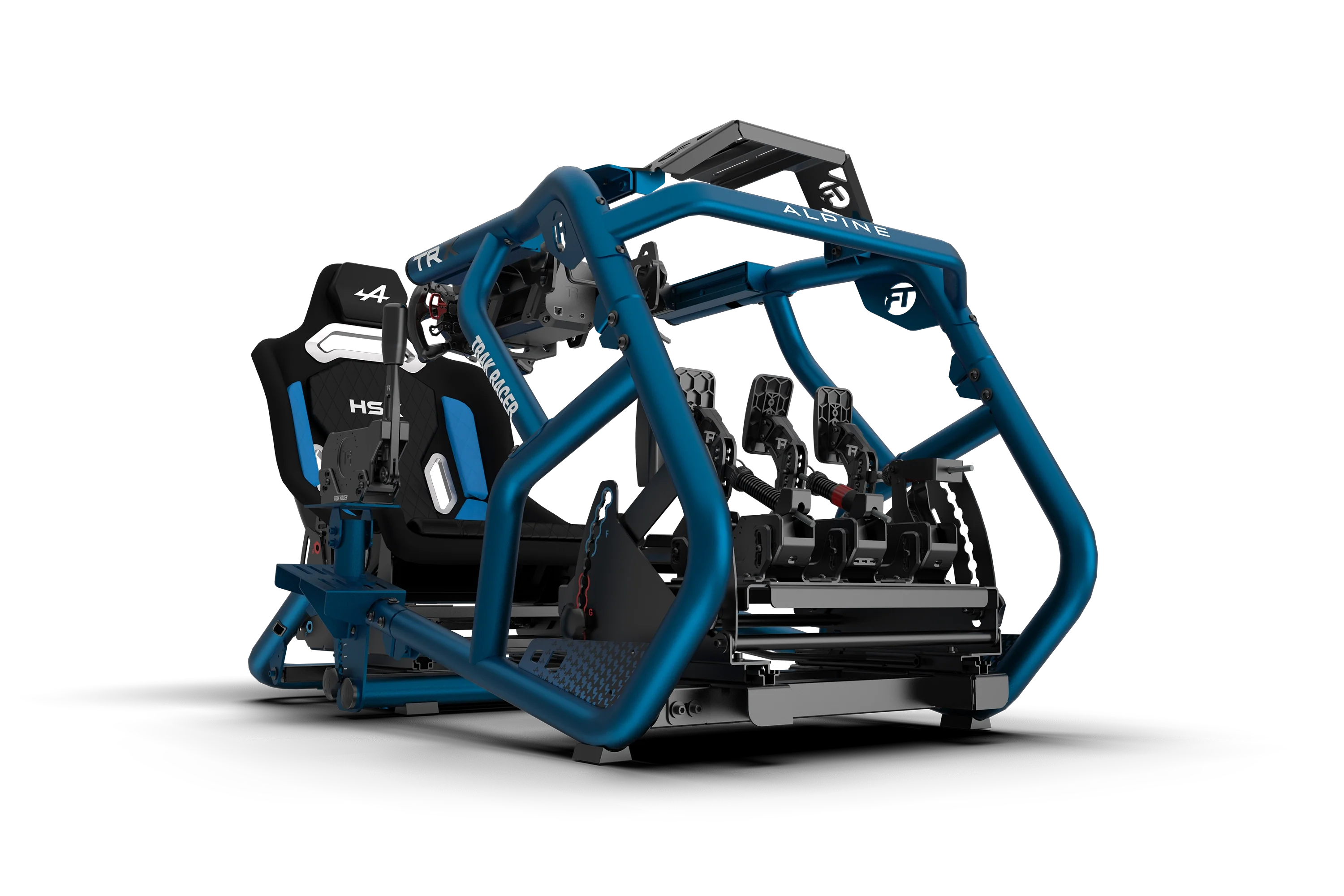 Trak Racer HSX Hybrid Formula Fibreglass Racing Seat (BWT Alpine F1 Edition)