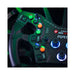 Asetek wheel button colour kit orange and green buttons on forte wheel