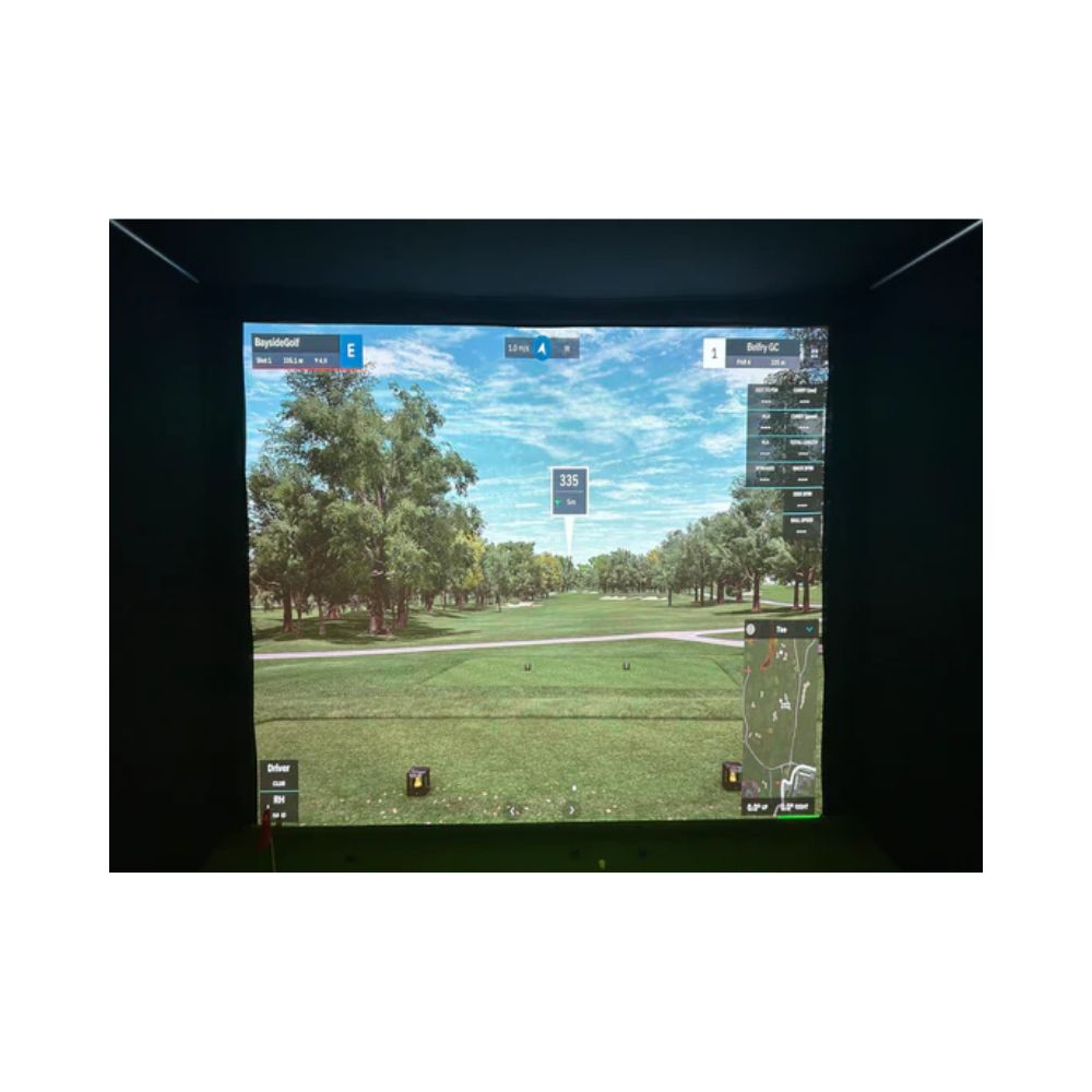 Bayside Golf Large Golf Simulator Enclosure