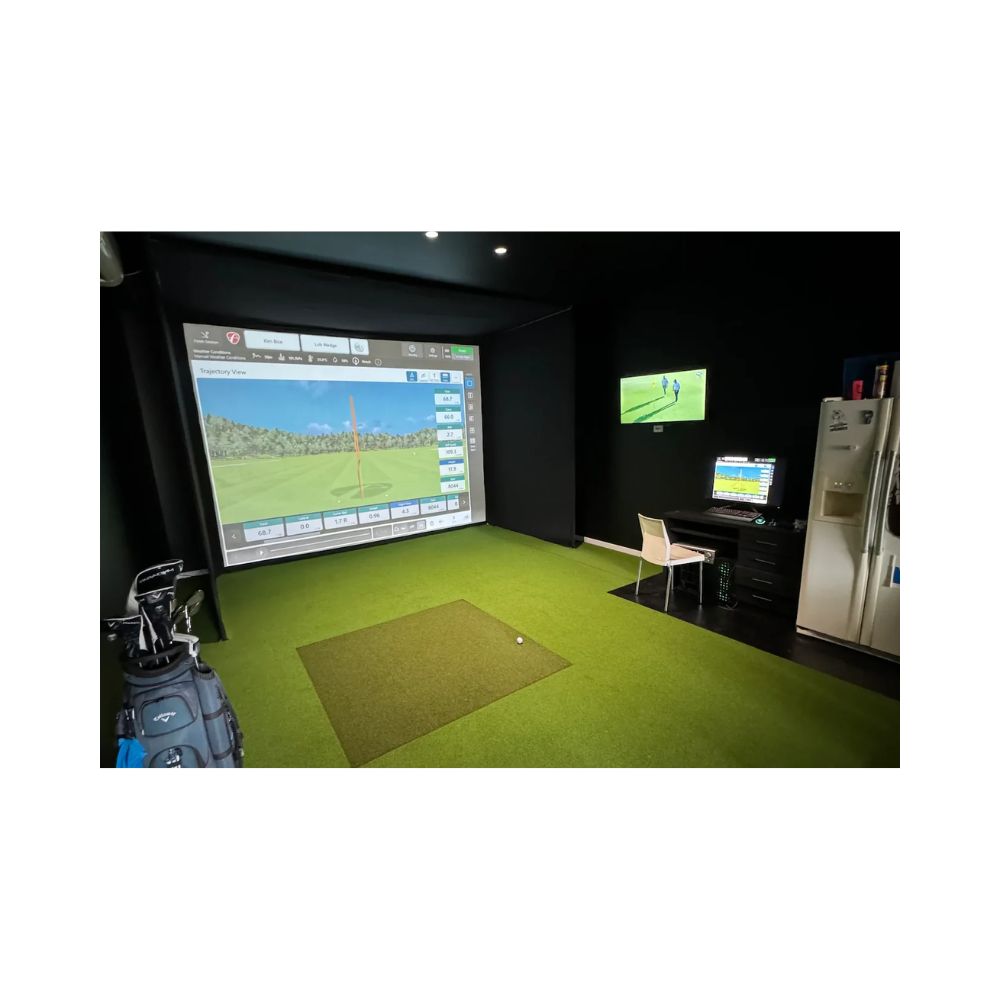 Bayside Golf Large Golf Simulator Enclosure