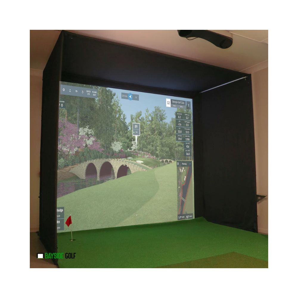 Bayside Golf Medium Golf Simulator Enclosure