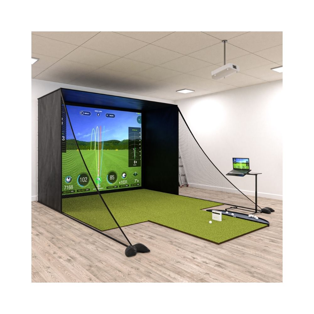 Carl’s Place 10 SkyTrak+ Golf Simulator Package