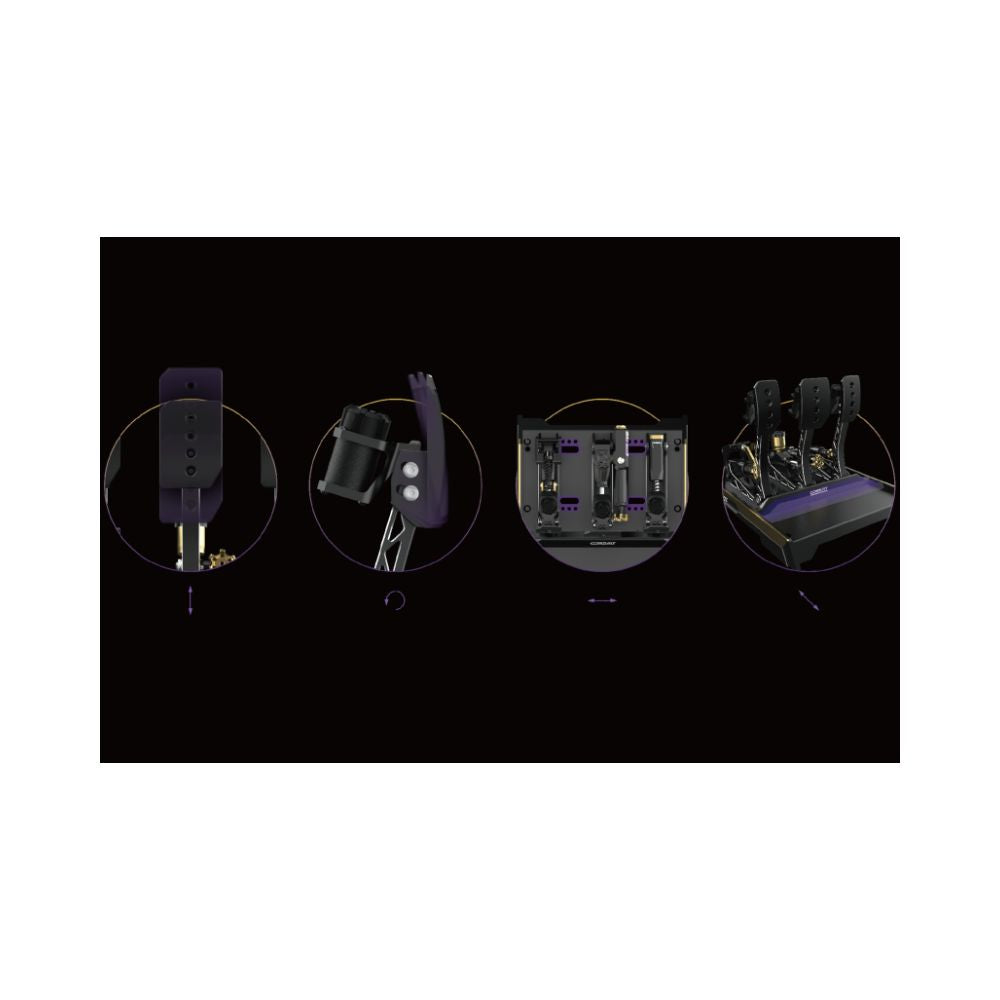 Conspit CPP-Evo Hydraulic Haptic Sim Racing Pedals