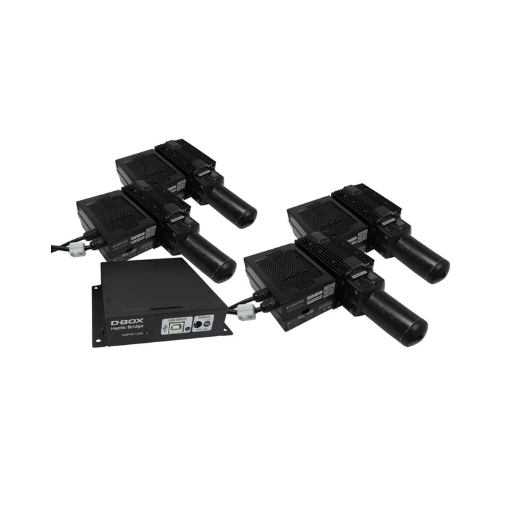 D-BOX G5 4250i Haptic System + Trak Racer TR Move Motion Platform