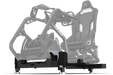 Trak Racer Motion System with 3 Actuators & Sim Base, shown with a D-BOX wheelbase