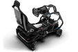 Trak Racer Motion System with 4 Actuators & Sim Base, shown with a D-BOX wheelbase 6