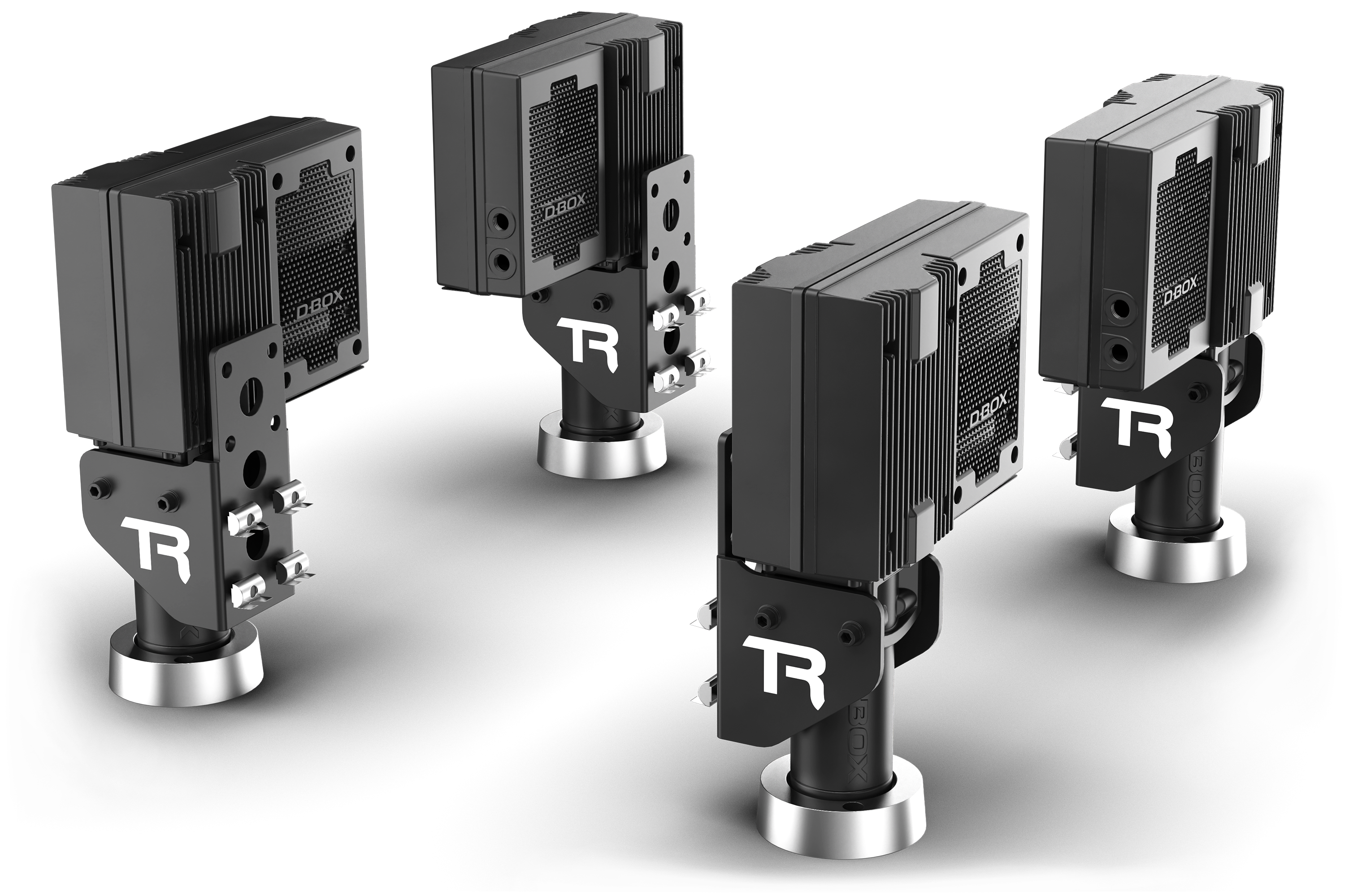 D-BOX G5 4250i Motion System with 4 Haptic Actuators with Mounting Brackets
