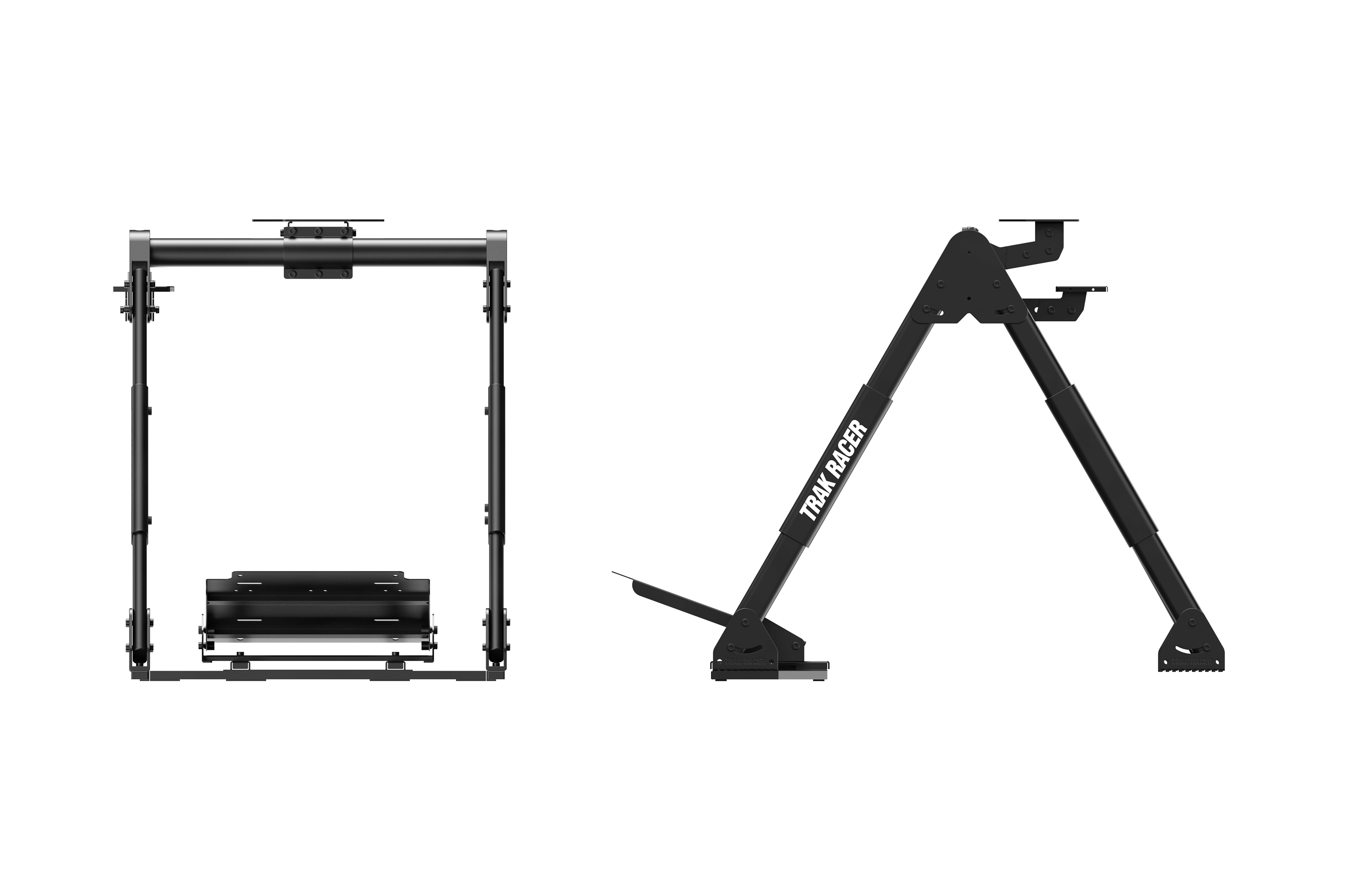 Trak Racer FS3 V2 Wheel Stand, feature graphic with callouts