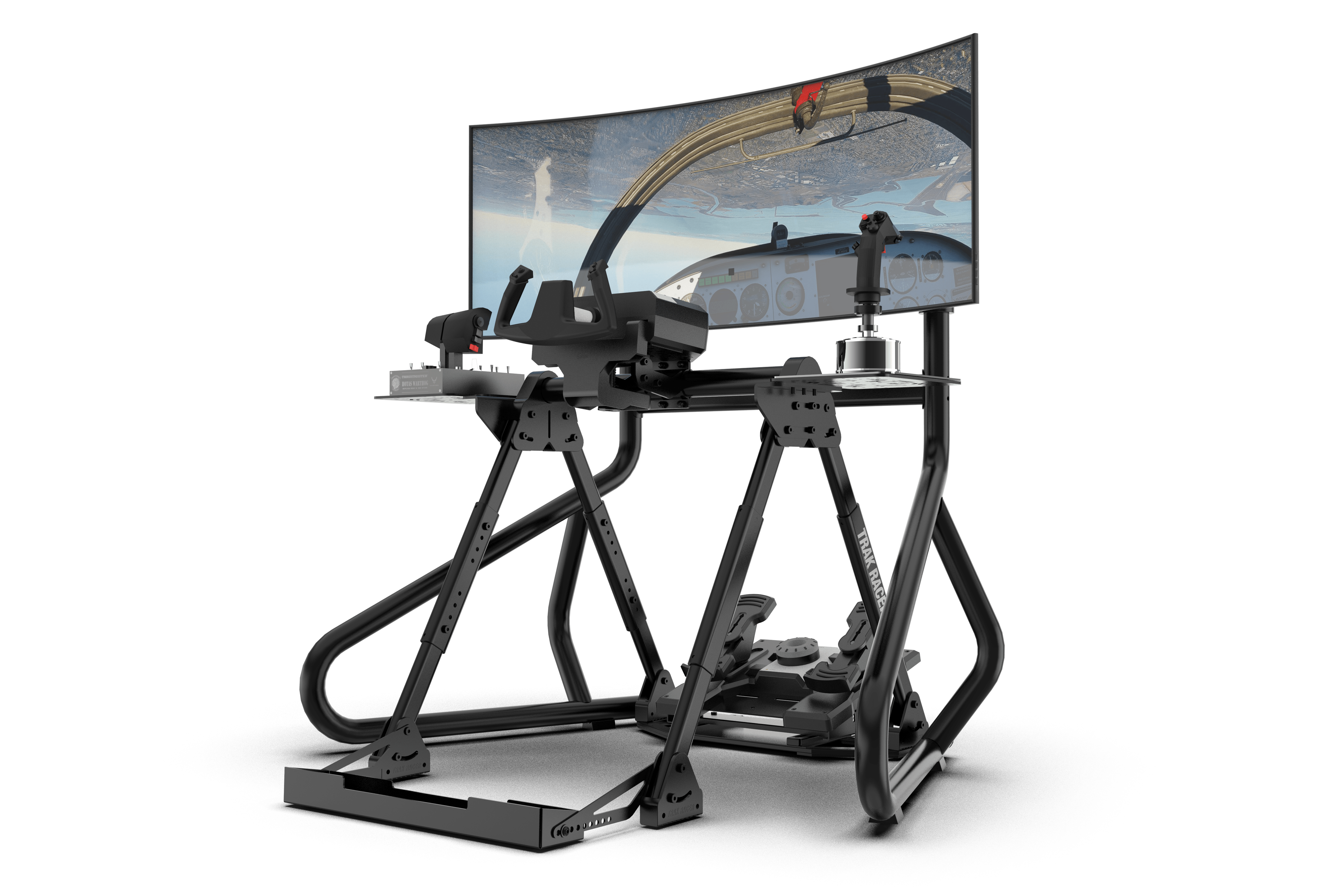 Trak Racer FS3 V2 Flight Simulator Stand, flight simulator cockpit, view 10 of 14