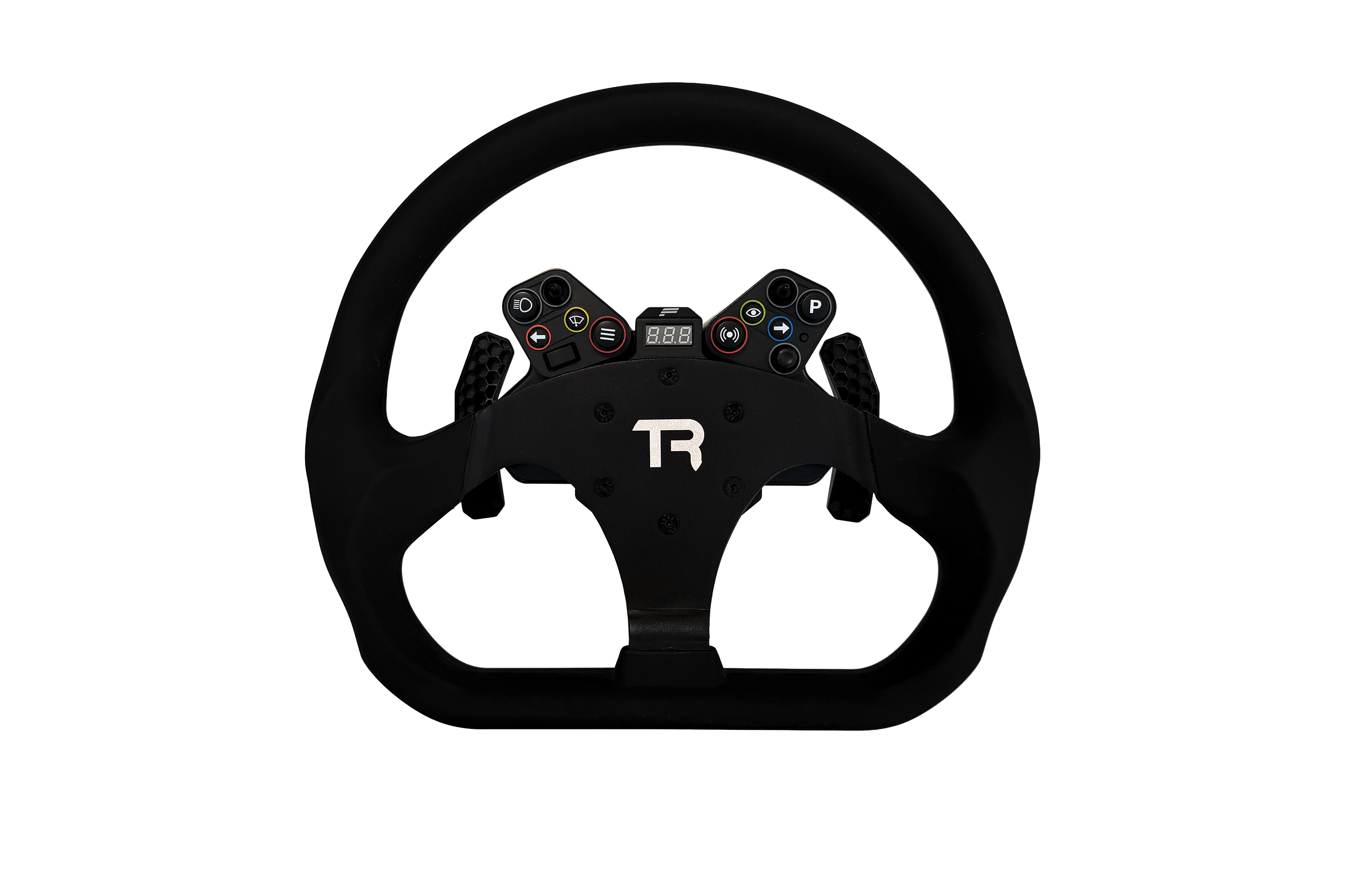 Trak Racer 330mm Flat-Bottom GT Sim Racing Wheel