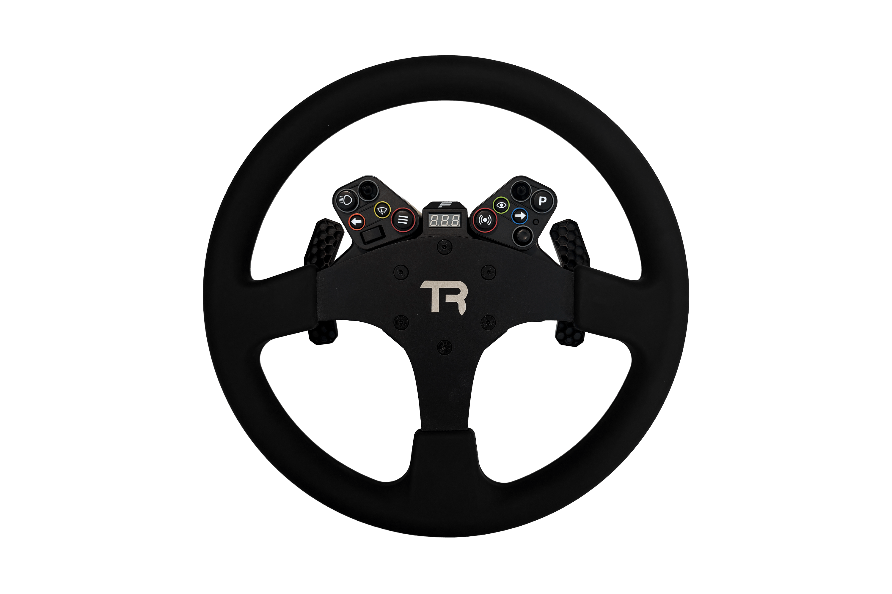 Trak Racer 330mm Round Sim Racing Wheel, sim racing wheel rim, view 6 of 8