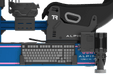 Trak Racer Universal Keyboard Holder for Aluminium Cockpits, additional product view