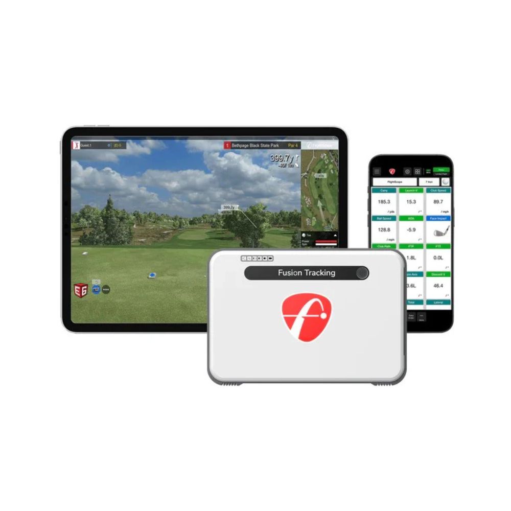 FlightScope Mevo+ Retractable Golf Simulator Package