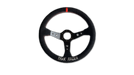 Trak Racer Drift Deep Dish 350mm Steering Wheel, front view