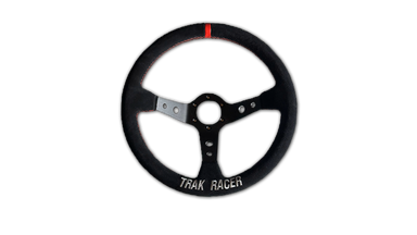 Trak Racer Drift Deep Dish 350mm Steering Wheel, front view